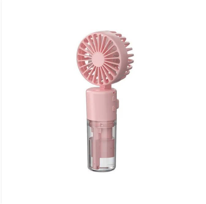 Ventilador portátil con spray refrescante